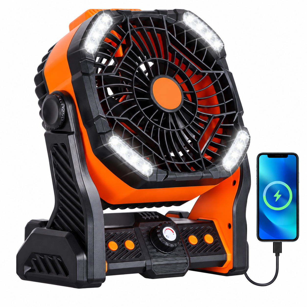 Ventilador recargable
