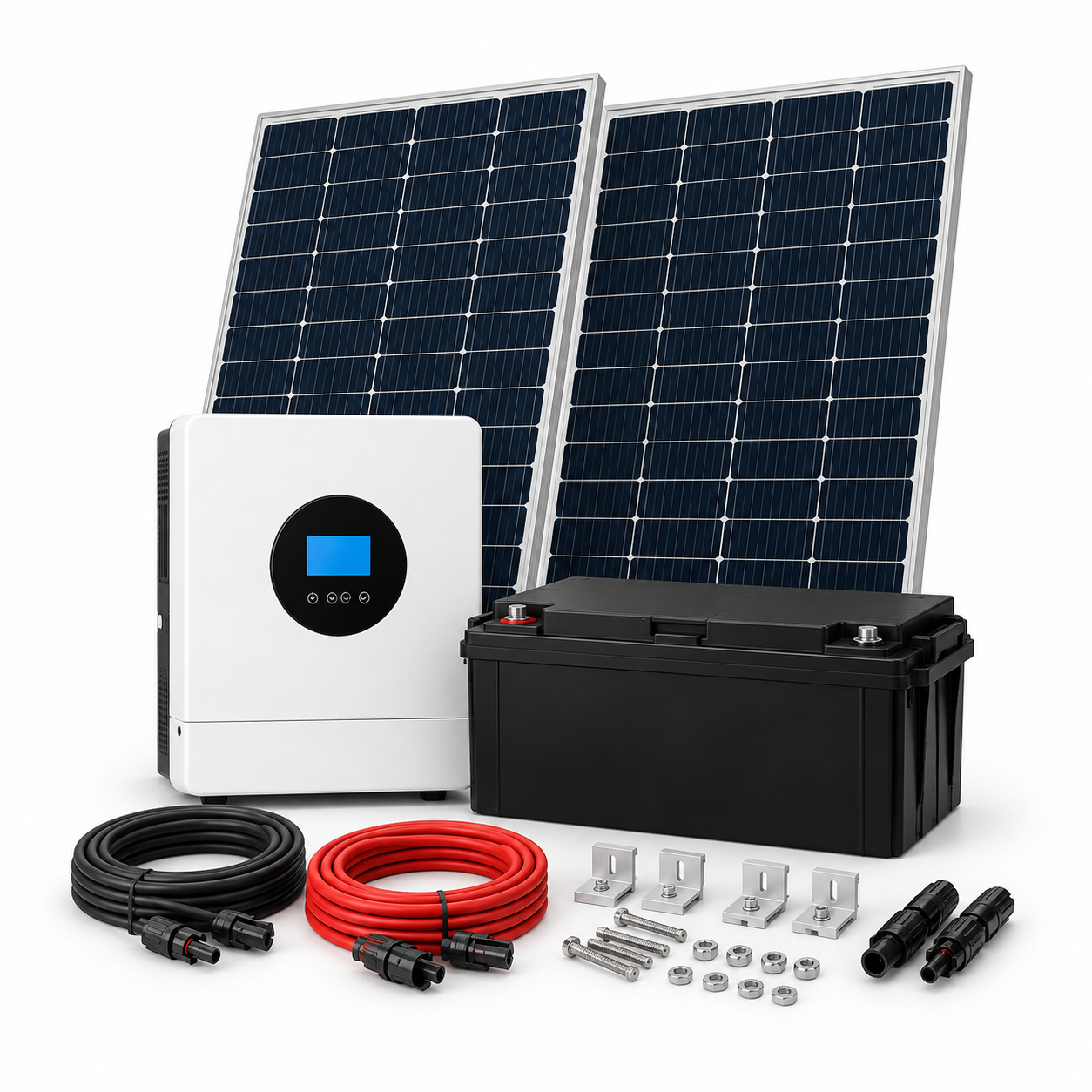 Sistema de energía solar completo