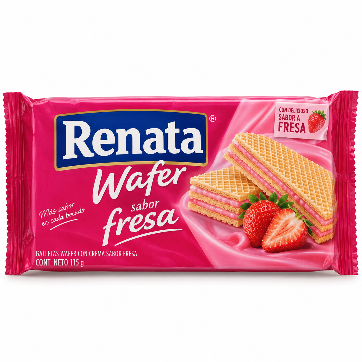 Wafer Renata sabor fresa