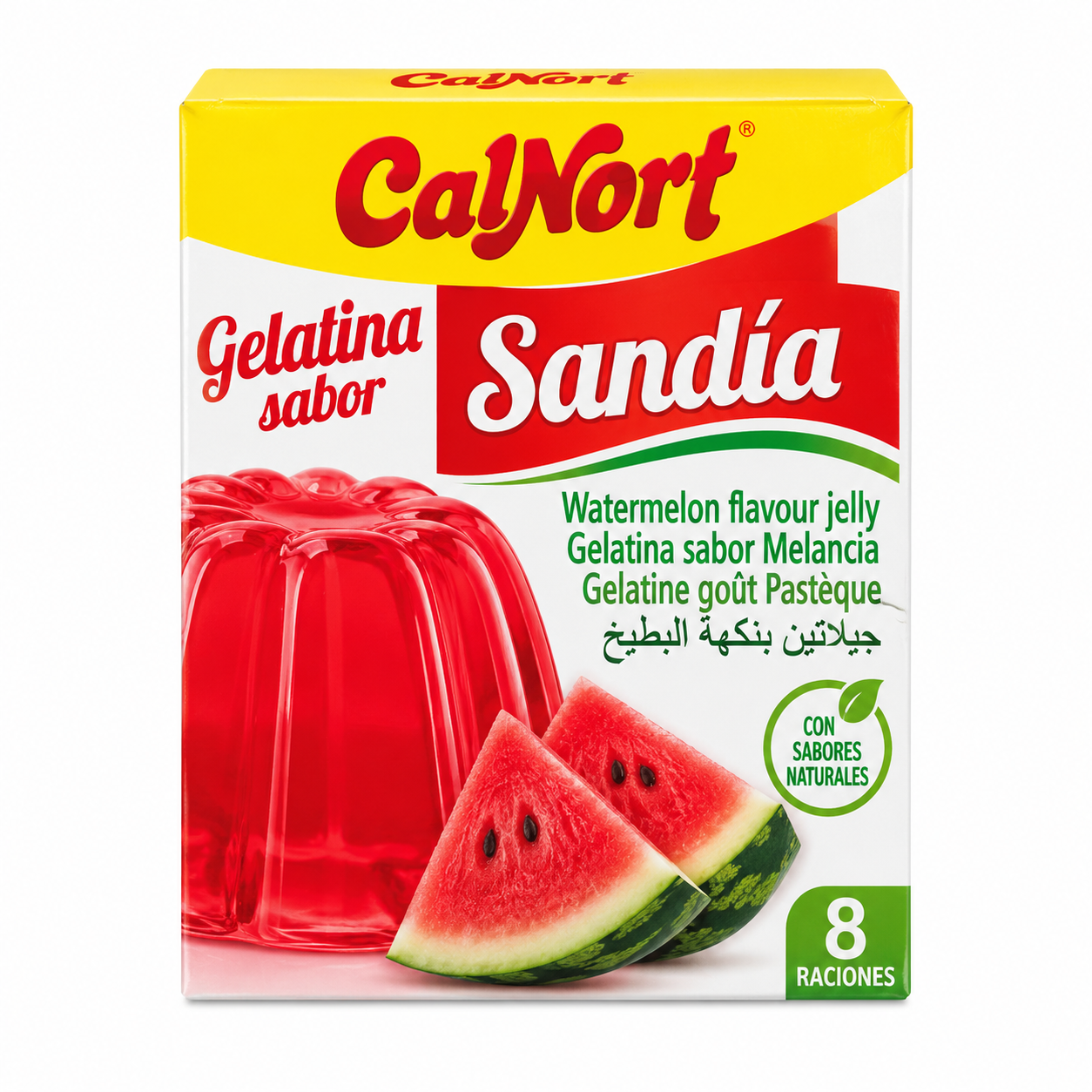 Gelatina CalNort sabor Sandía
