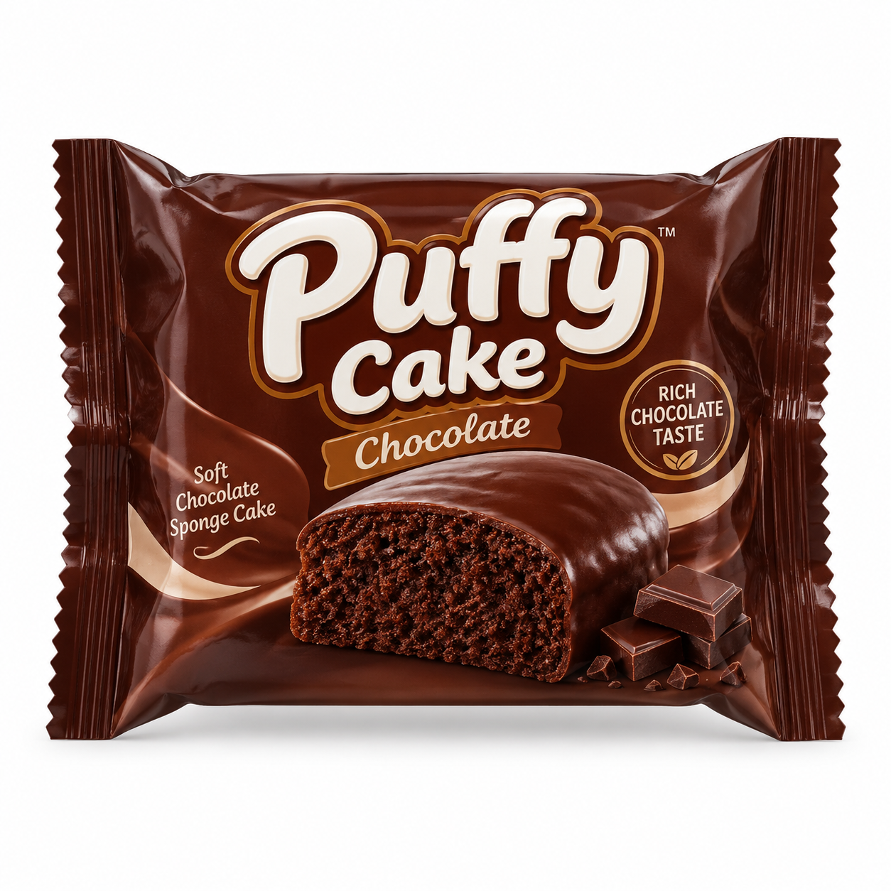 Puffy Cake Chocolate
