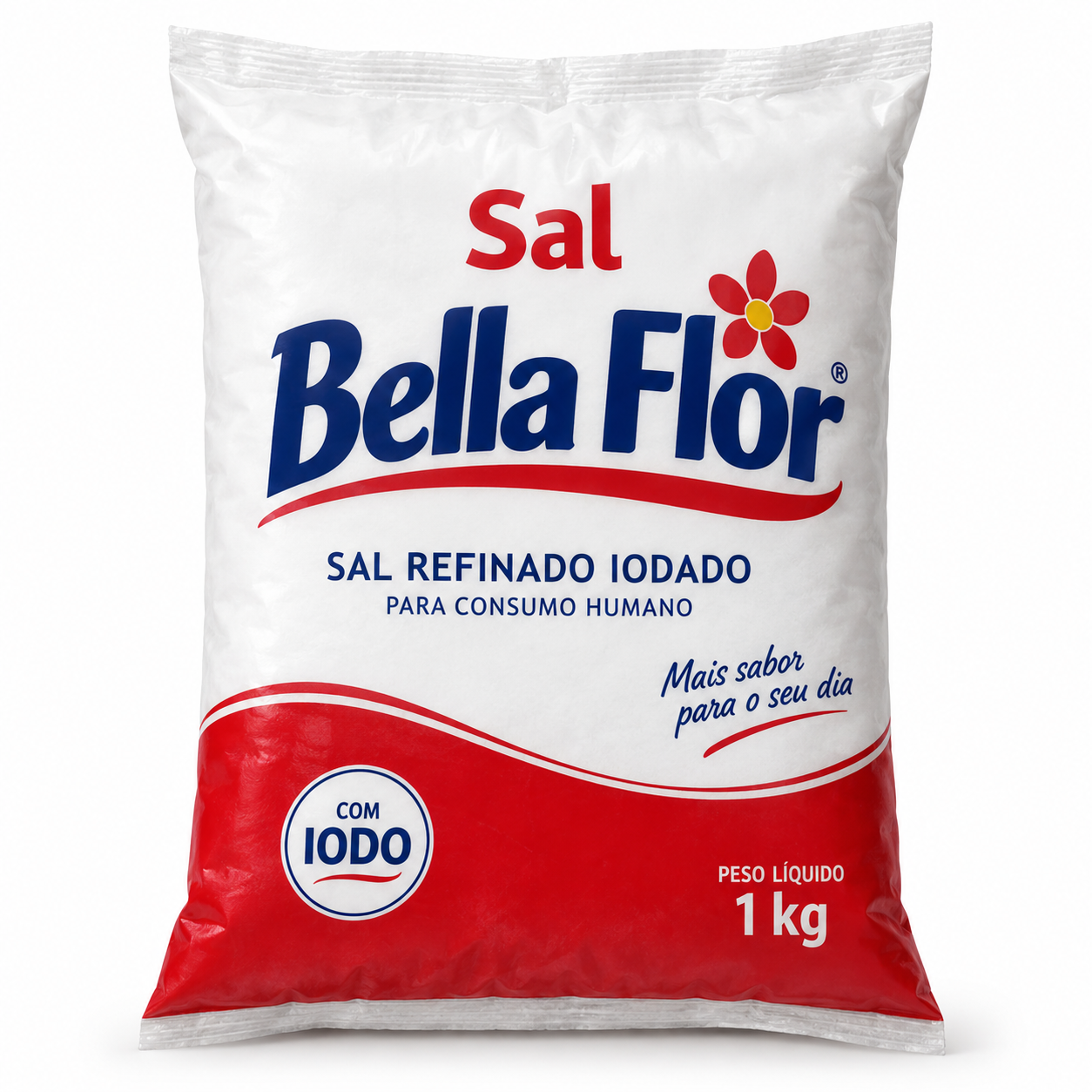 Sal molida yodada Bella Flor